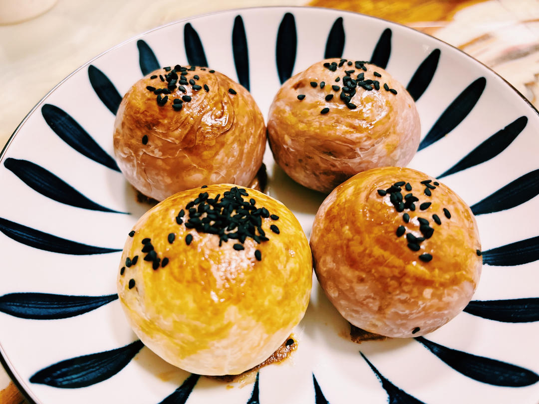 懒人蛋黄酥(手抓饼)