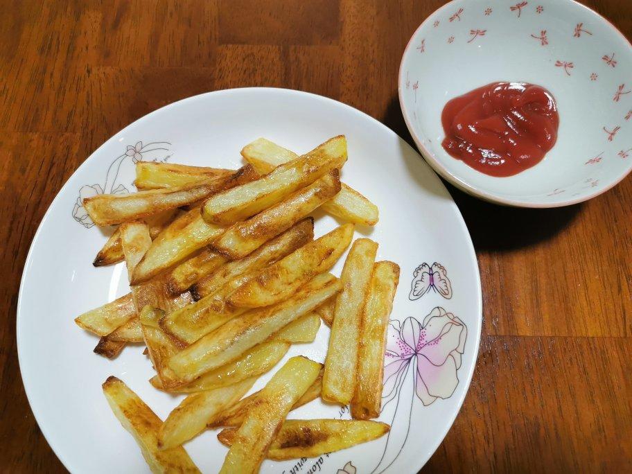 欧芹海盐烤薯条Chips with Parsley Salt——北鼎烤箱食谱