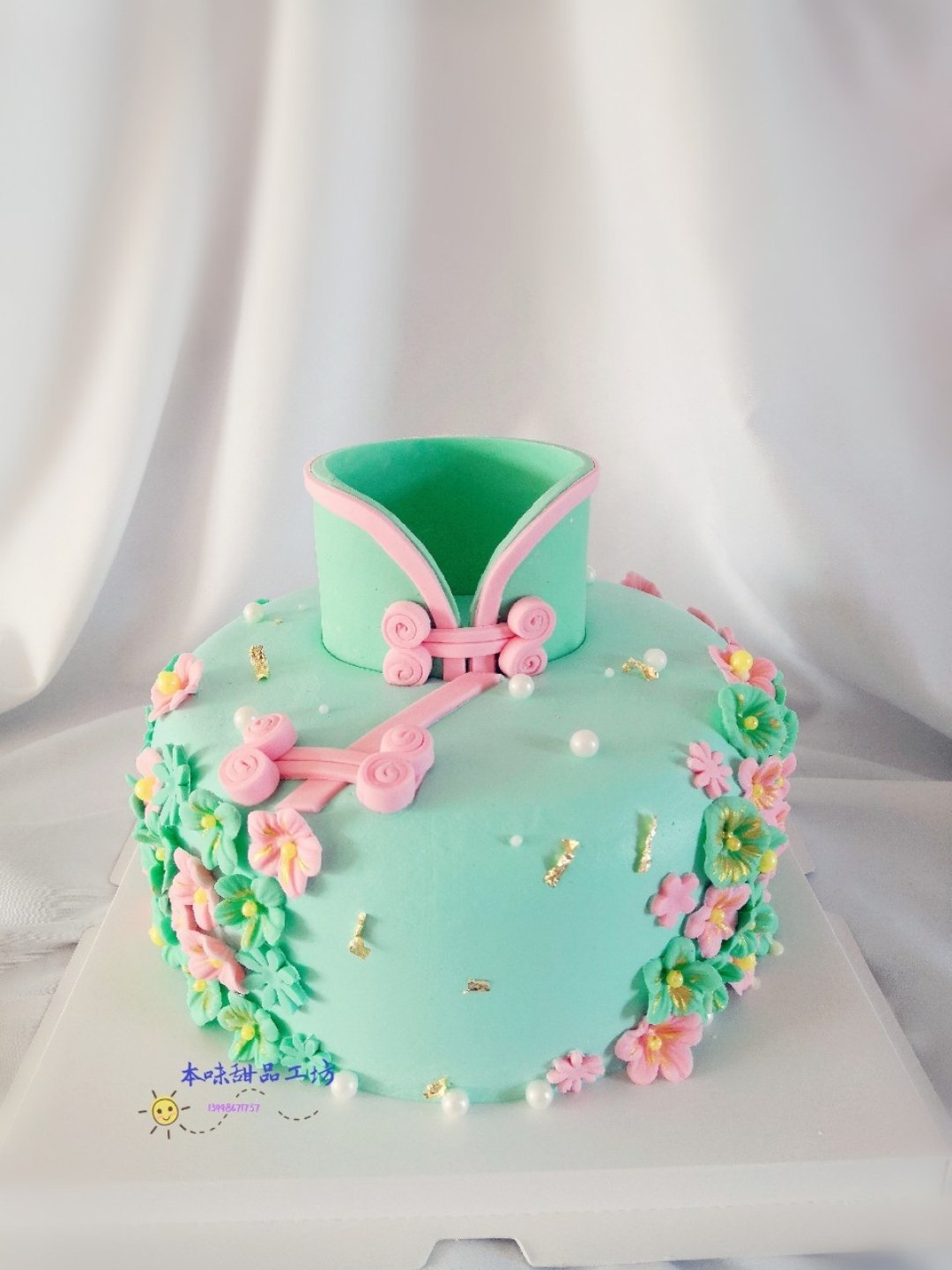 旗袍蛋糕