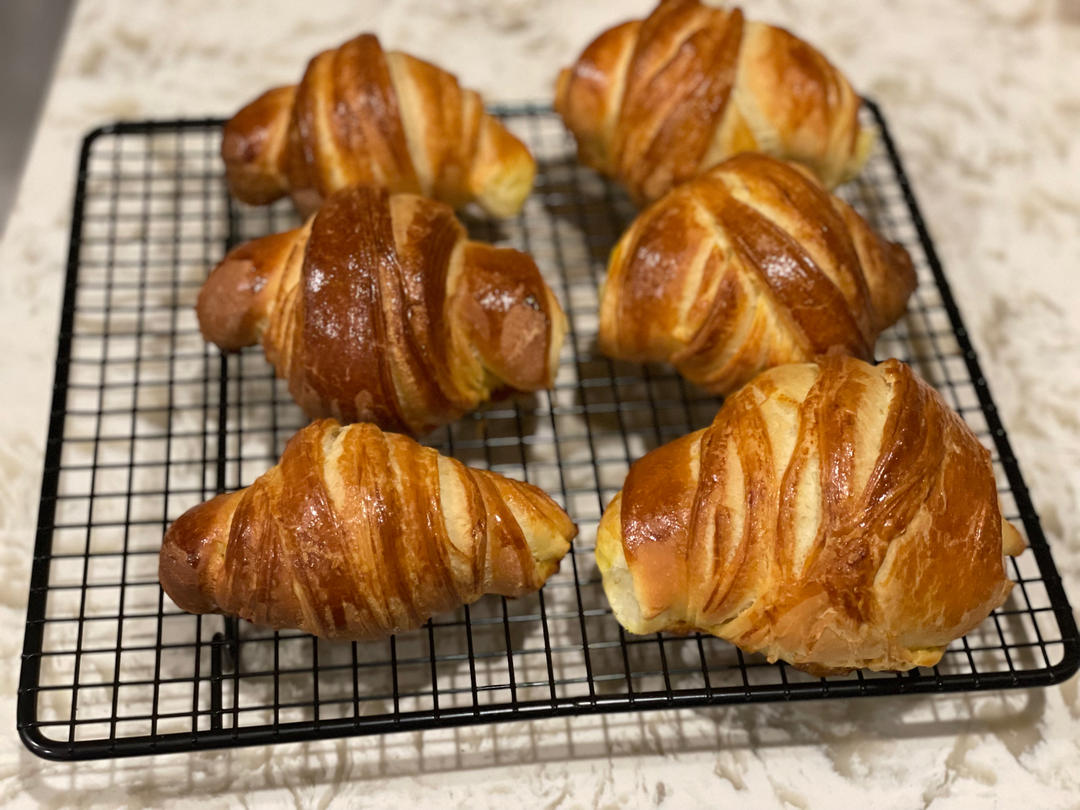 超级详细的可颂牛角包教程