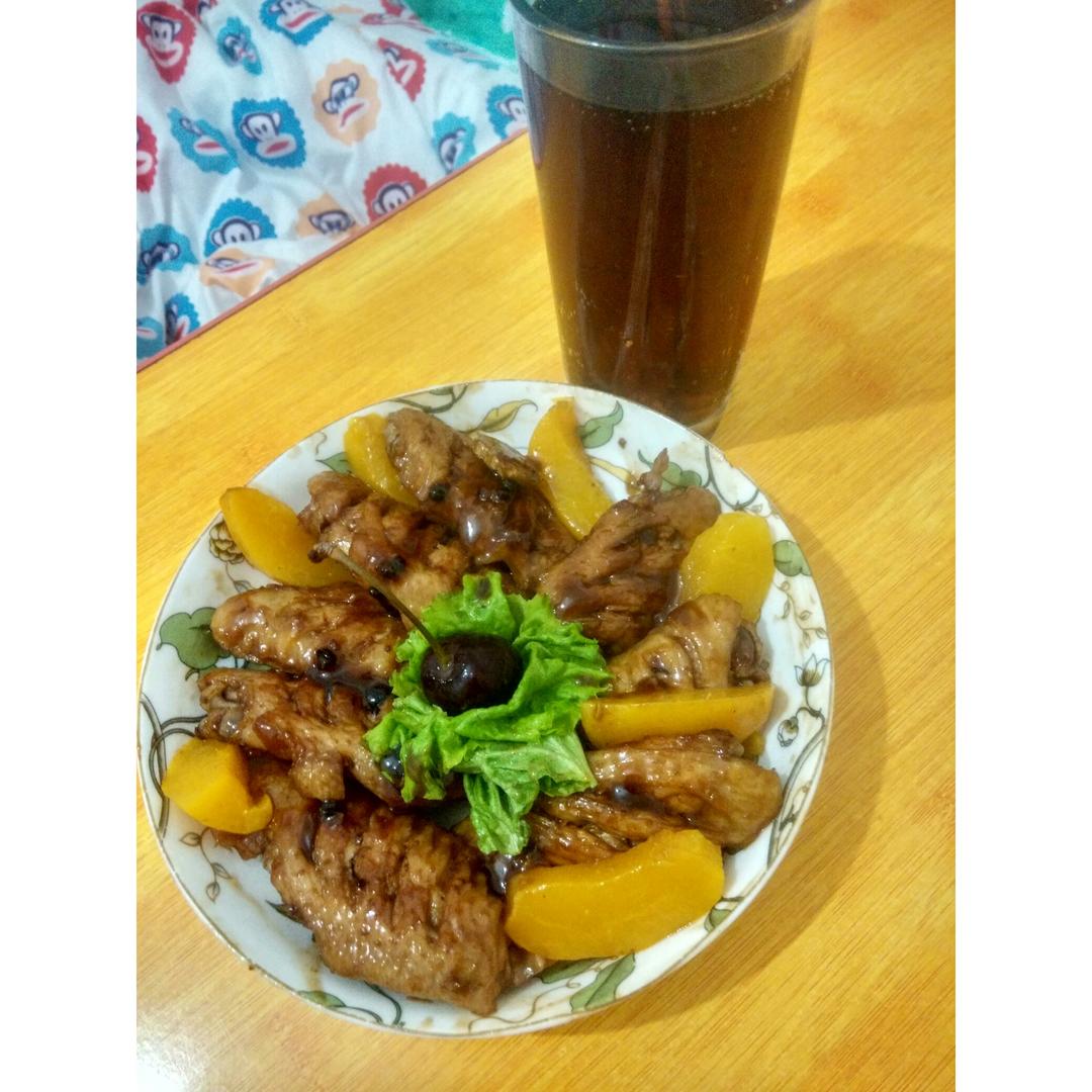 可乐鸡翅