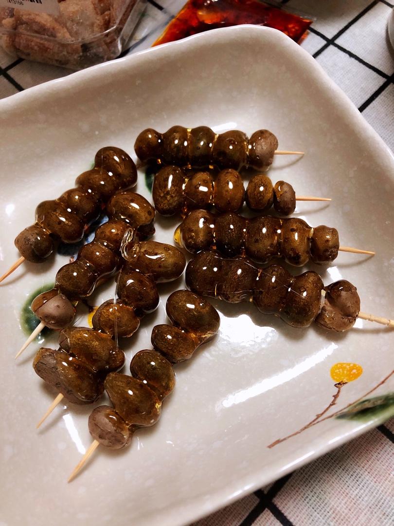 幸福的味道-32做的冰糖山药豆 mini冰糖葫芦