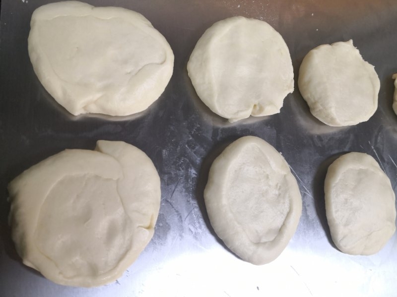 一学就会的点心酥皮💥~苹果派馅料🎁菊花酥，豆沙酥老婆饼用的酥皮的做法 步骤4