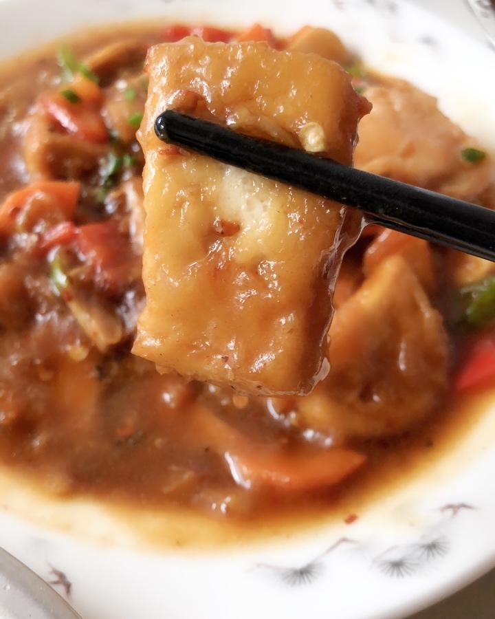 超级下饭的红烧豆腐