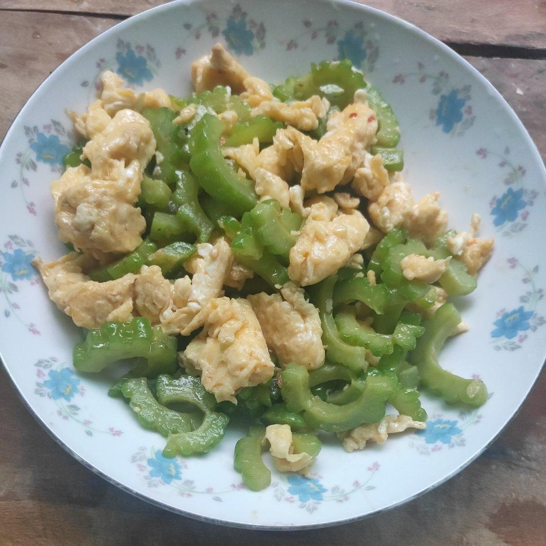 排毒减肥❤️苦瓜炒鸡蛋