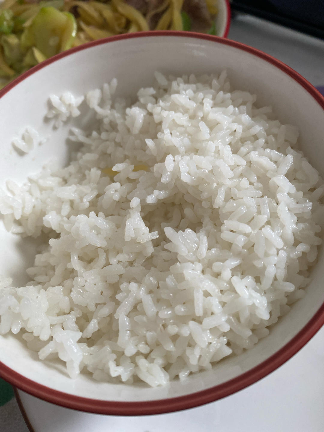 蒸米饭，隔水蒸，
不用电饭煲。
