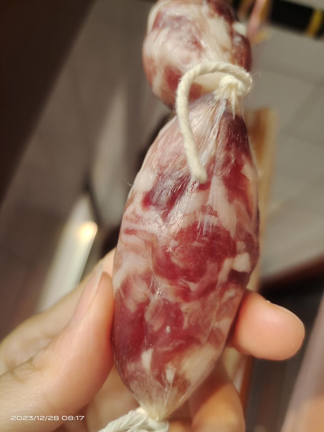 自制腊肠，灌香肠，苏式香肠