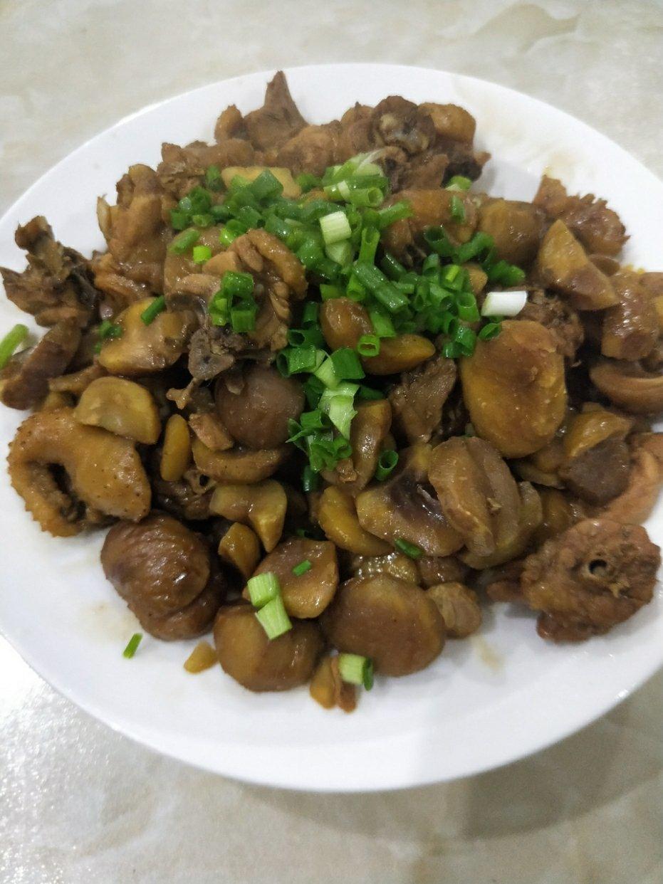 板栗烧鸡