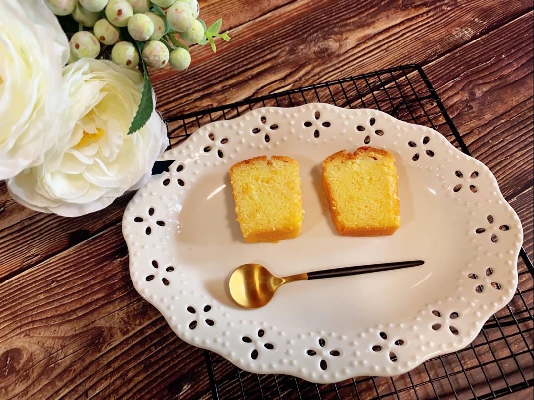 🍋柠檬磅蛋糕清新脱俗爱水果的妹子必备甜品下午茶