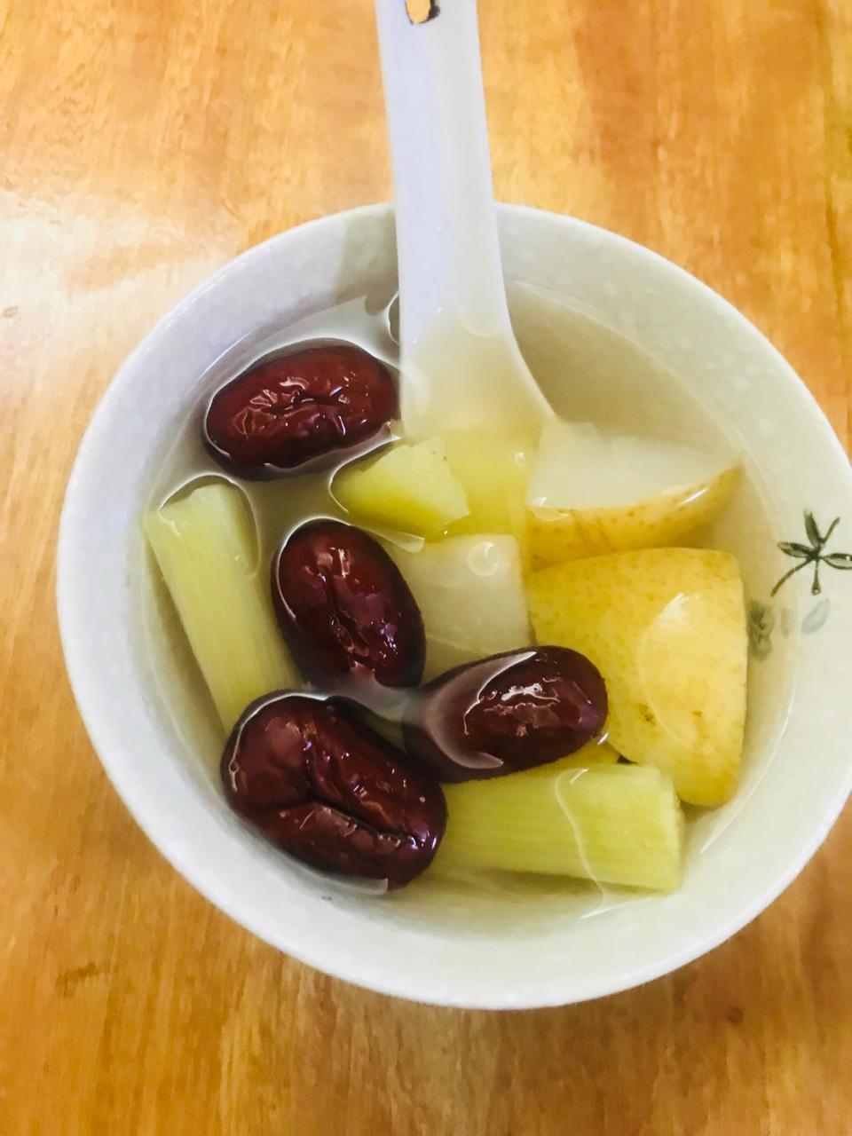甘蔗雪梨饮