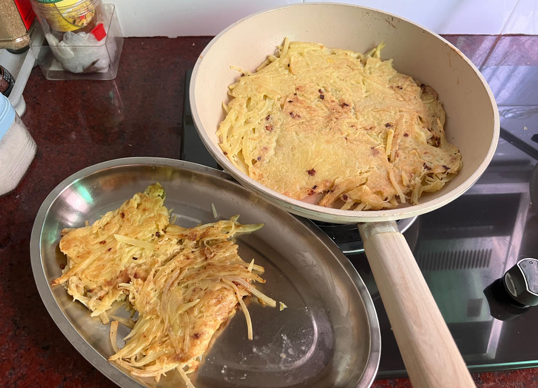 土豆饼(土豆胡萝卜丝饼)