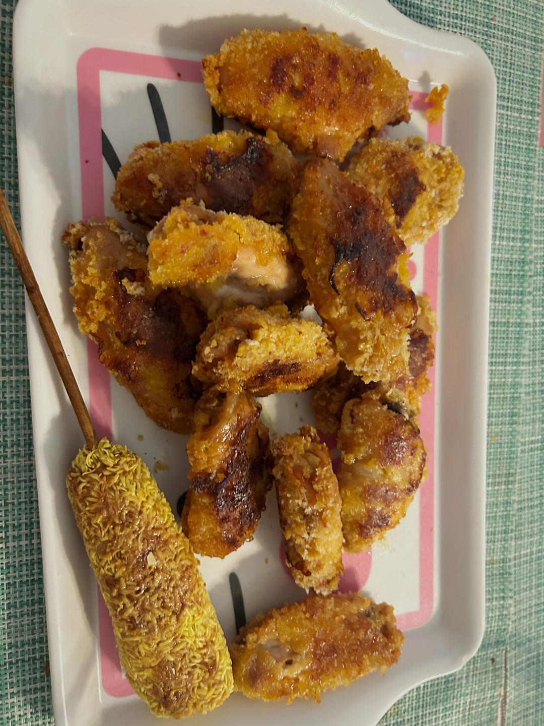 脆皮鸡腿(无油烤箱版)