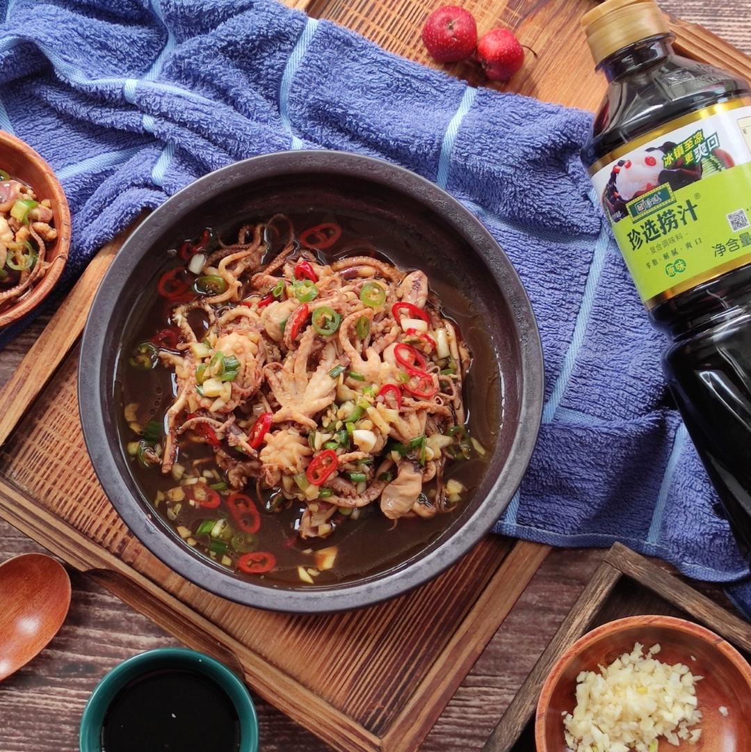 捞汁网潮的做法