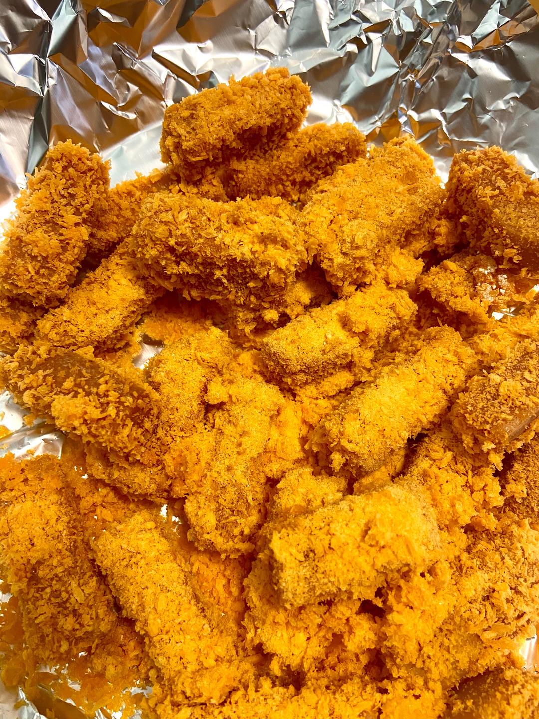 午餐肉薯条的做法