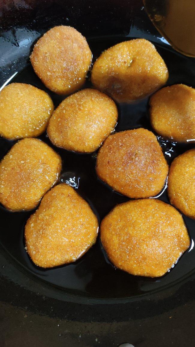 不会变形的南瓜饼