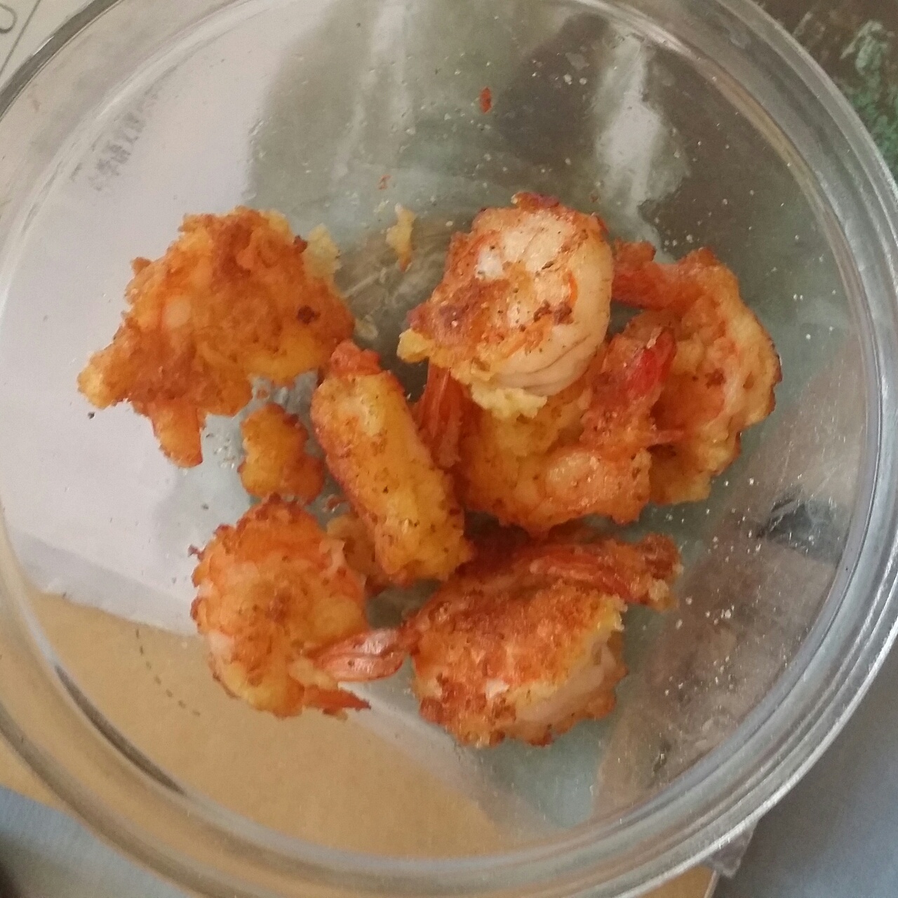 面包糠炸虾