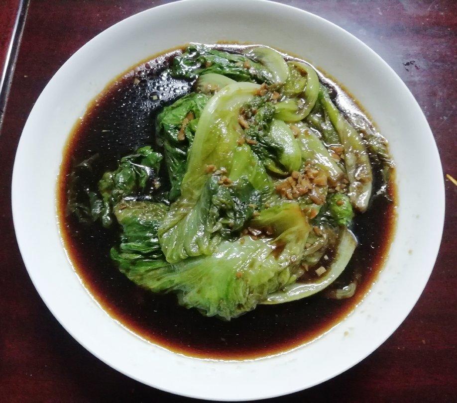 家常菜 蚝油生菜