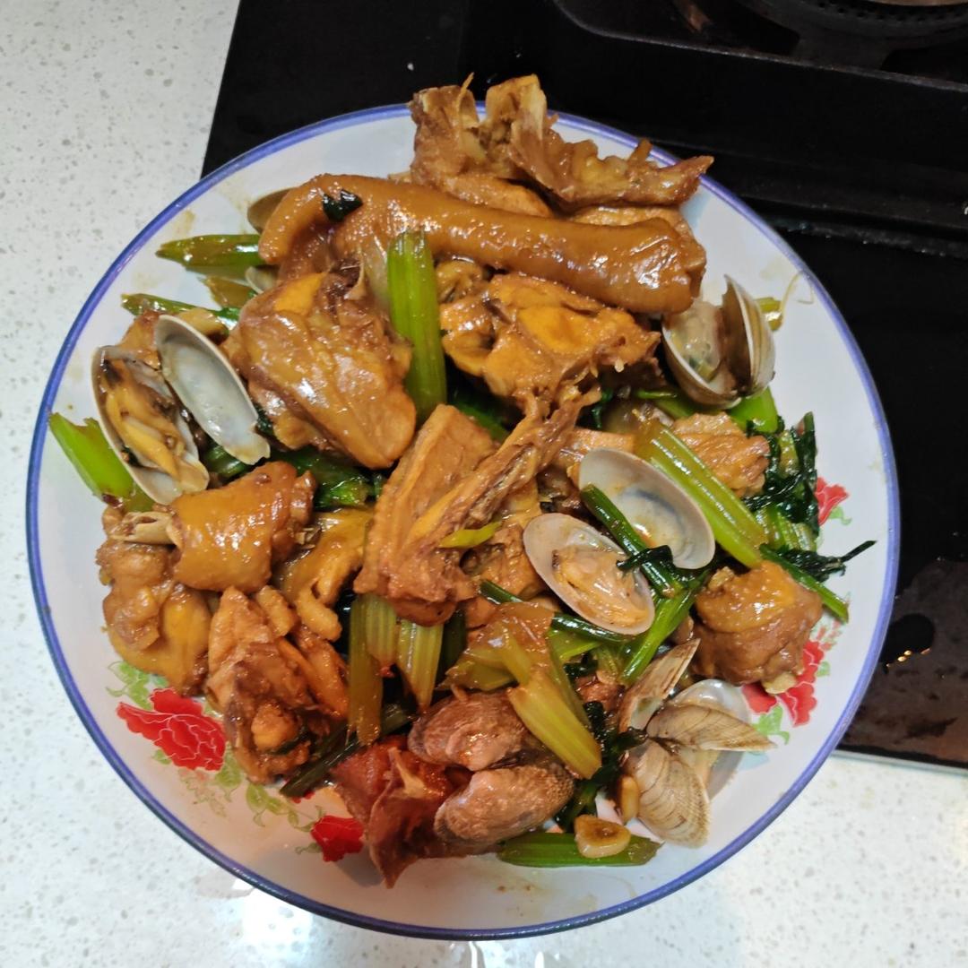 花蛤文昌鸡丨有点费米饭