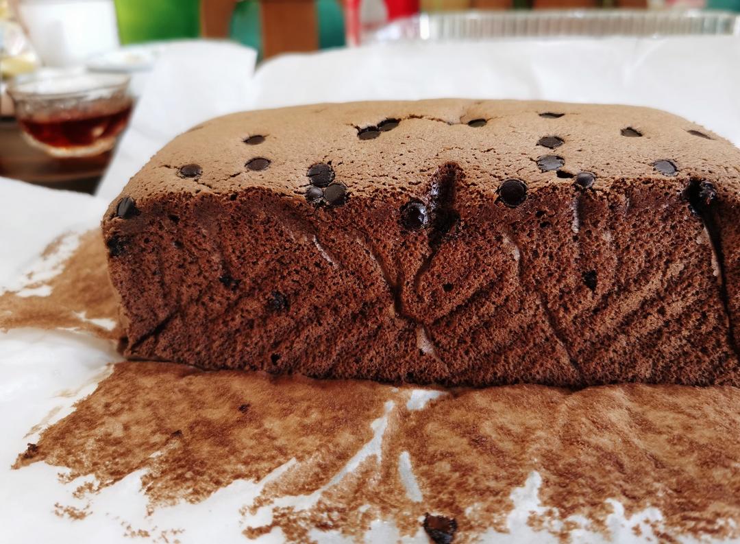 巨好吃的巧克力古早蛋糕