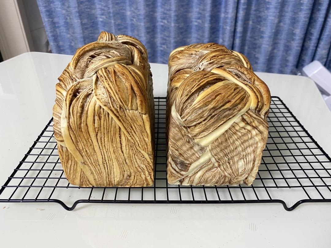 豆沙大理石吐司