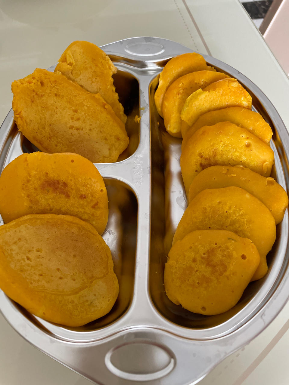 一岁宝宝辅食：奶香南瓜饼