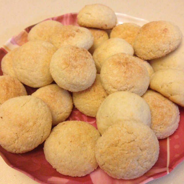 杨晓岚做的芝士软香球