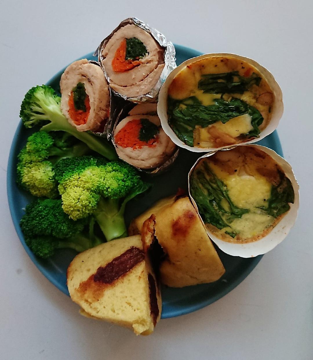 早餐鸡蛋杯cupcake Frittata