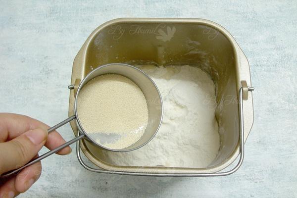 纯奶手撕吐司的做法 步骤1