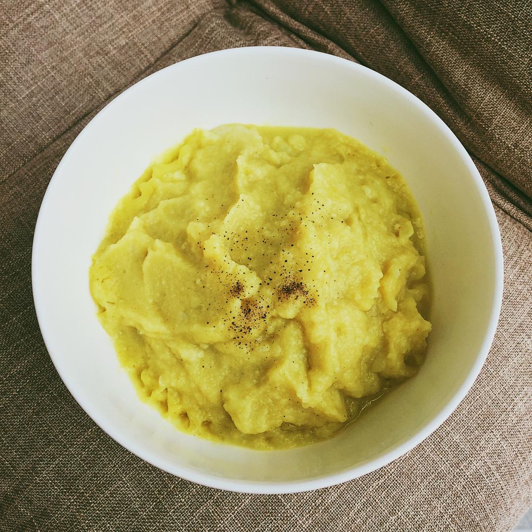 超低卡菜花泥，维密超模食谱1