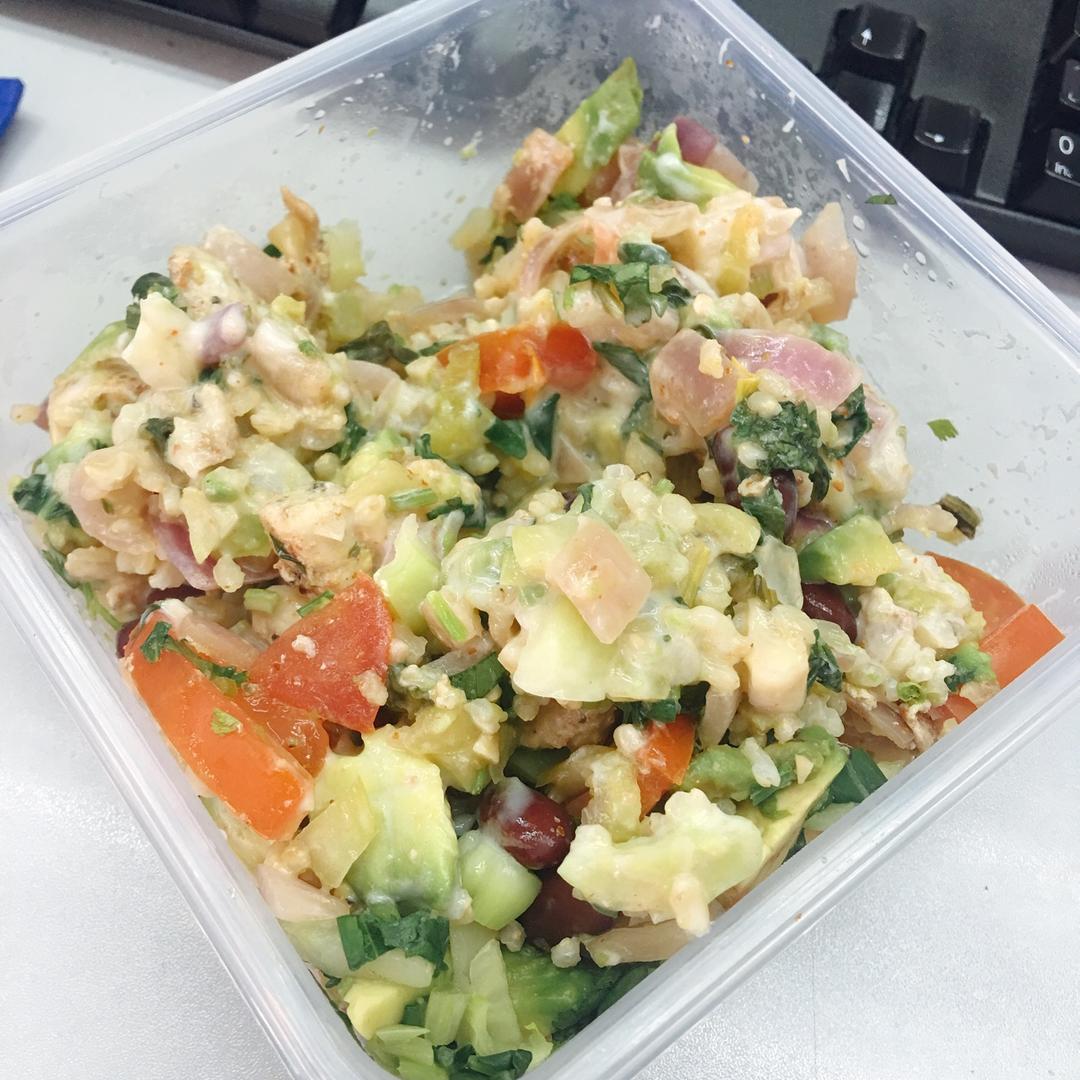 墨西哥鸡肉饭丨健康·三餐