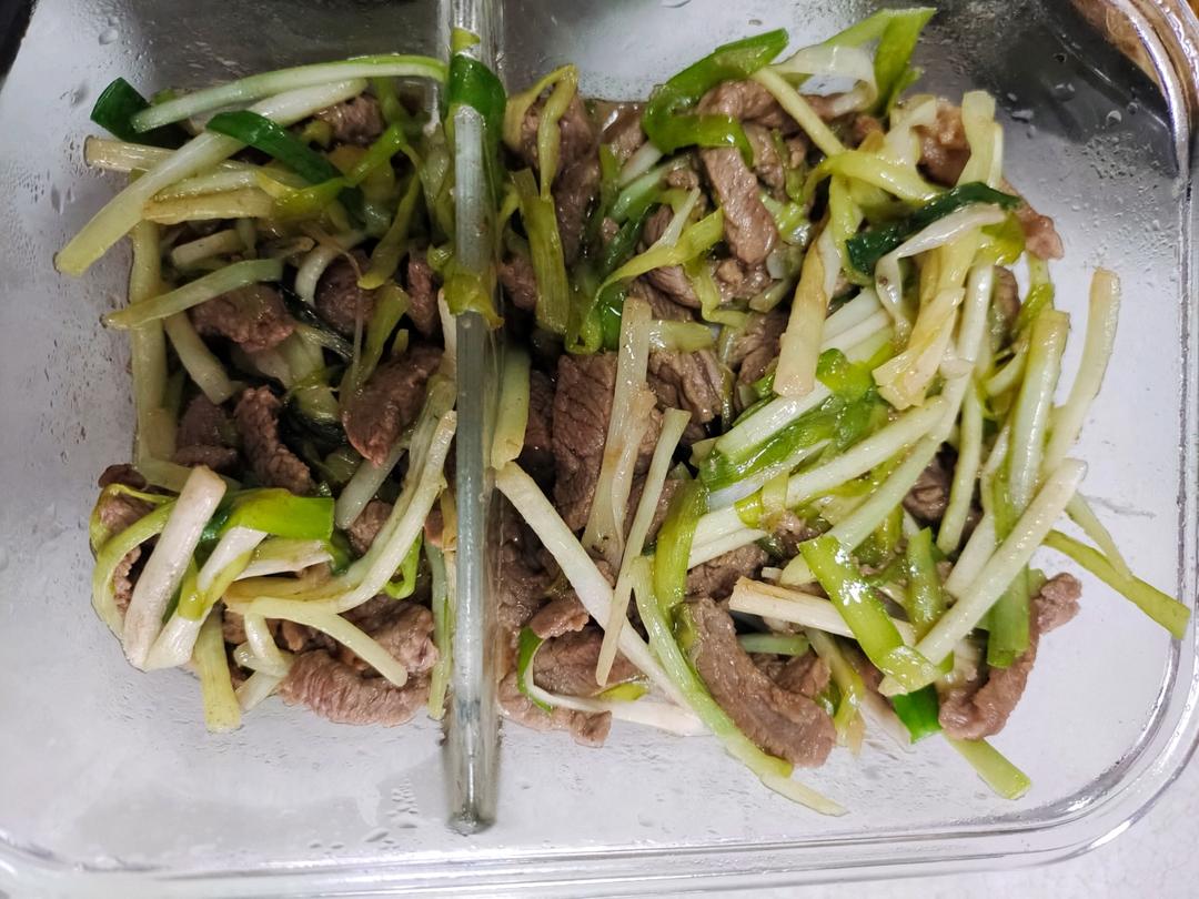 韭黄炒牛肉