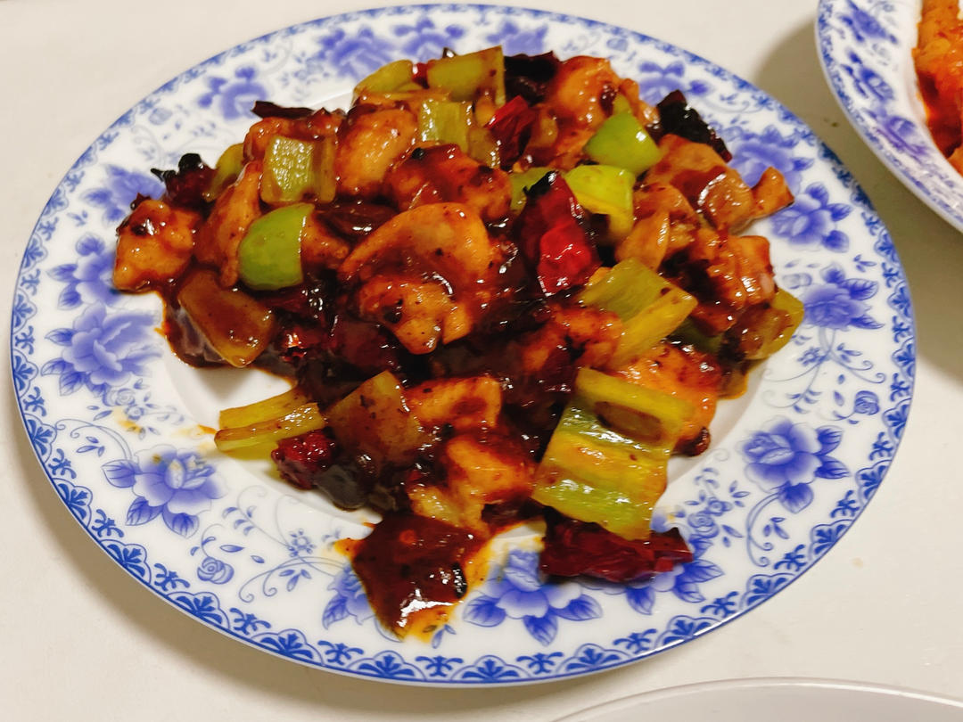 带饭菜-【辣子鸡丁】