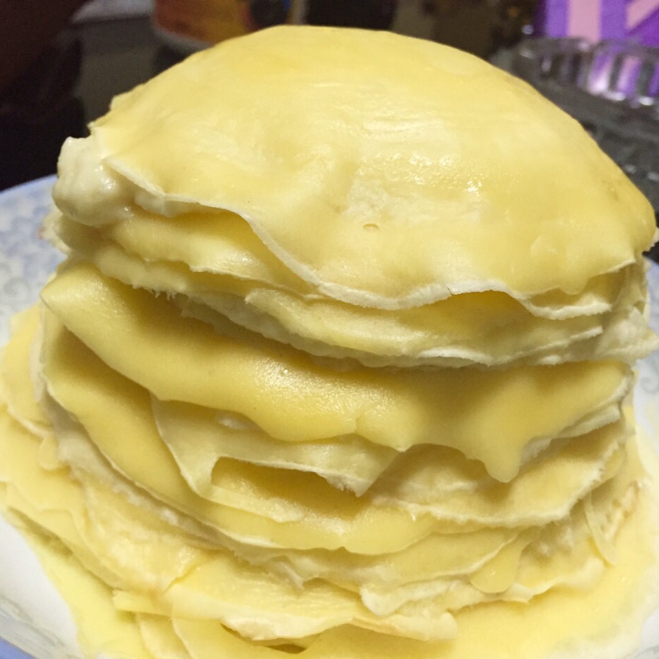芒果千层蛋糕，100%成功告别煎皮无能
