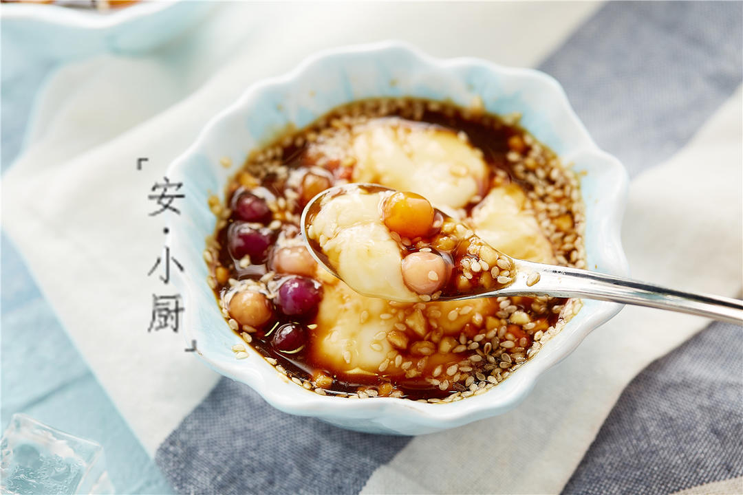 5分钟一口锅搞定红糖鲜奶麻薯美容养颜