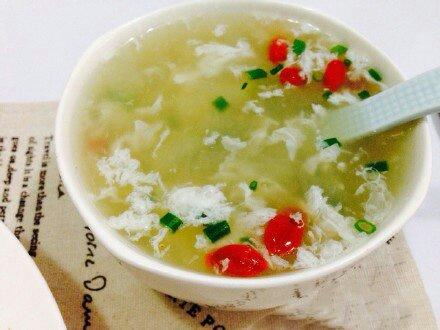 虾干瑶柱冬瓜羹