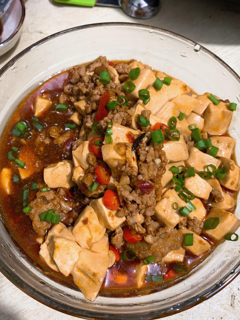 不麻婆的肉末豆腐