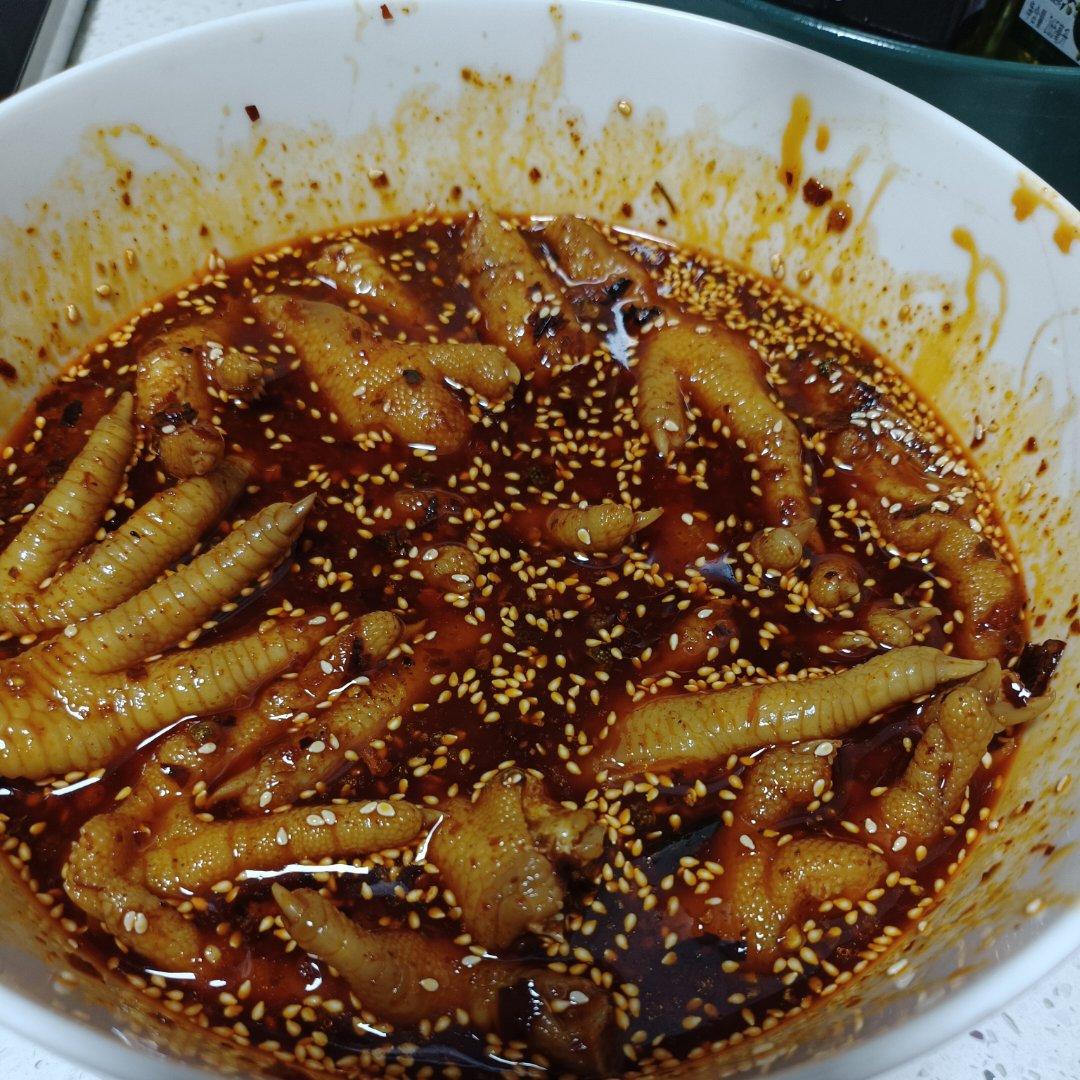 糊辣块鸡爪