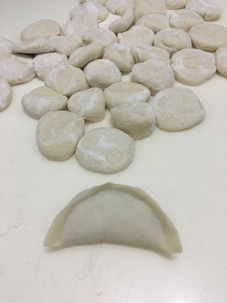 猪肉杂菜饺