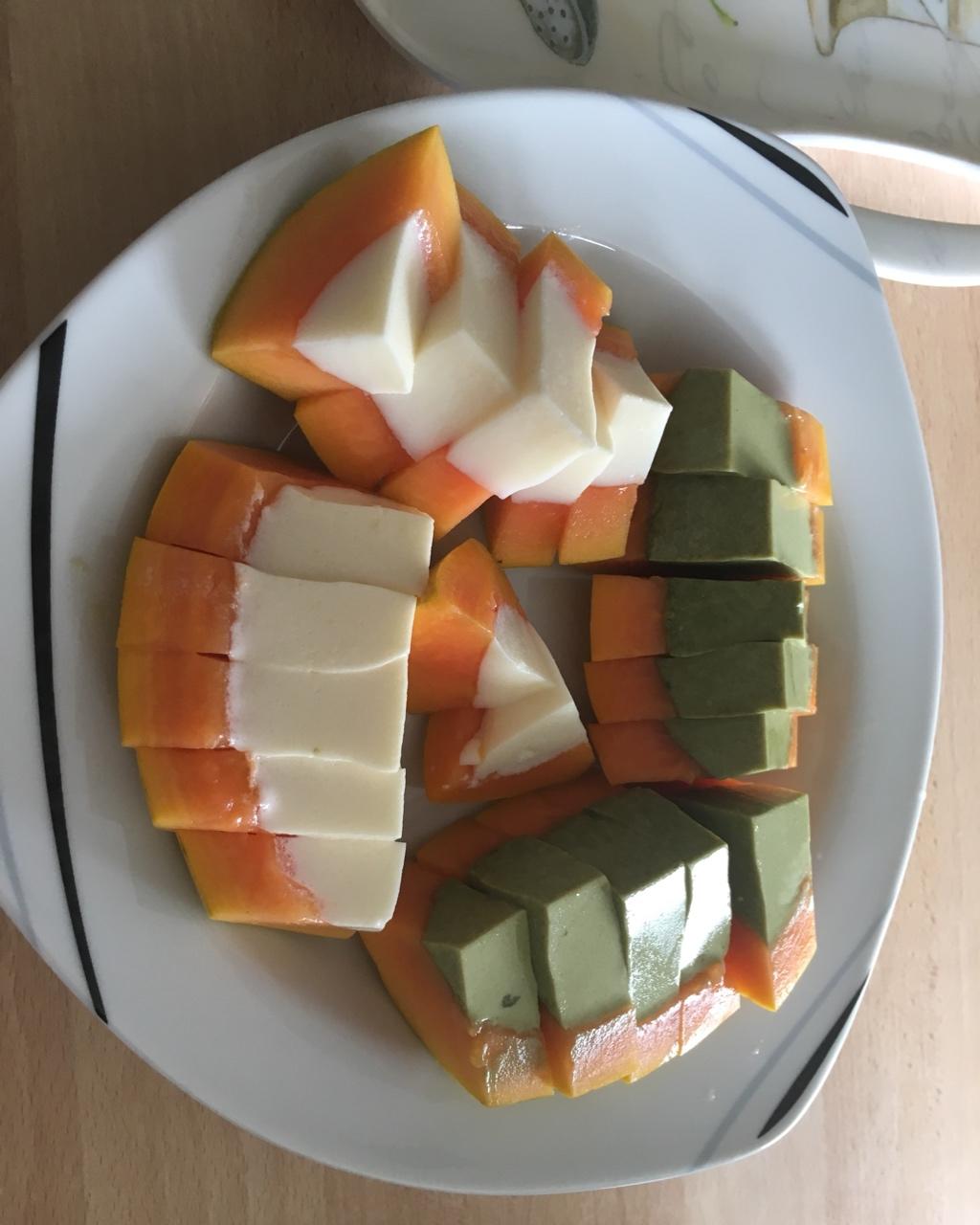 木瓜奶冻