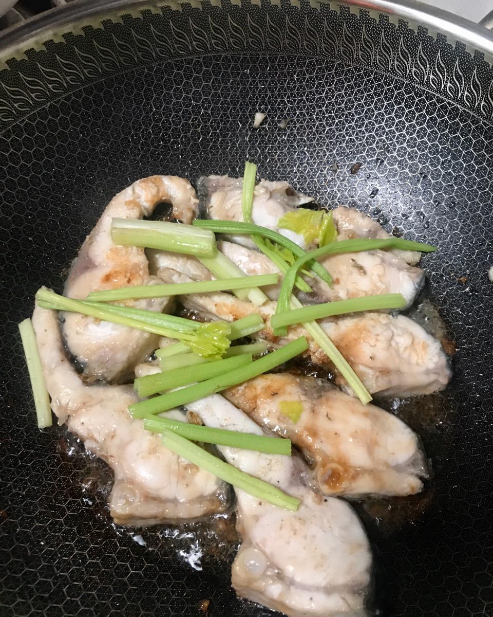 香煎鱼腩