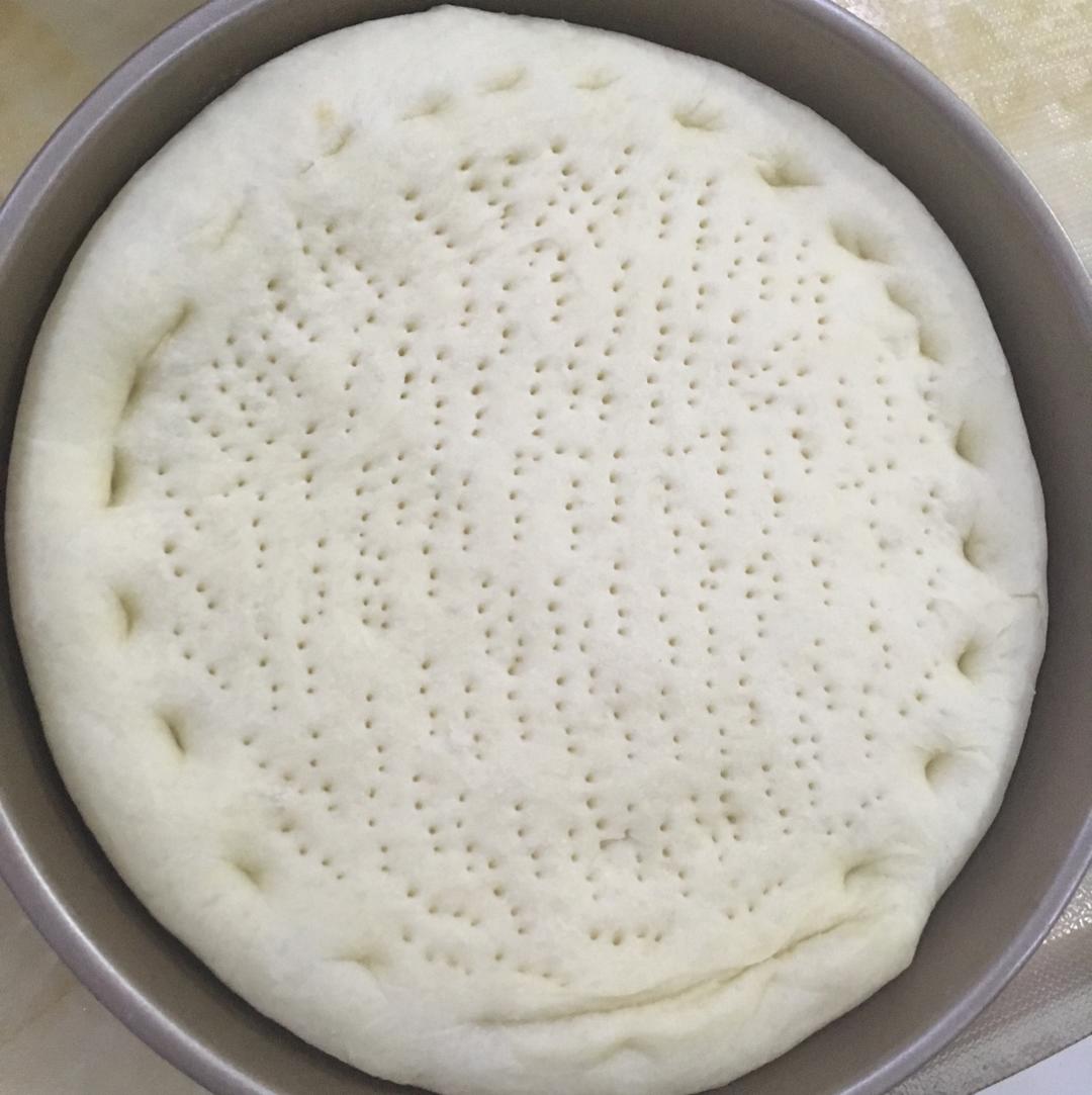 自制厚底披萨面饼