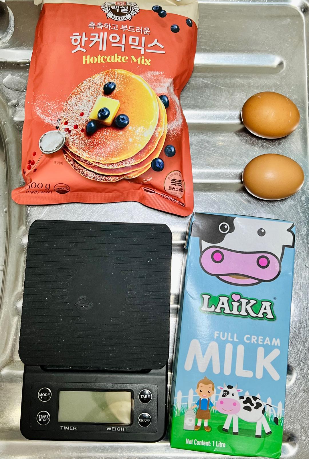 纯奶手撕吐司的做法 步骤1