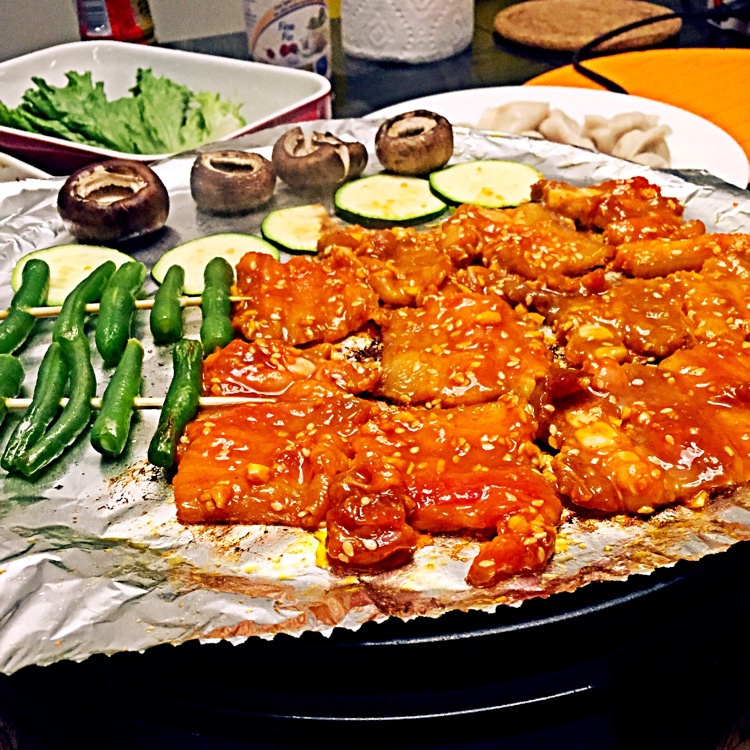 韩式烤五花肉