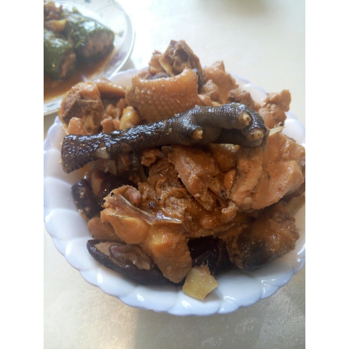 高压锅焖鸡
