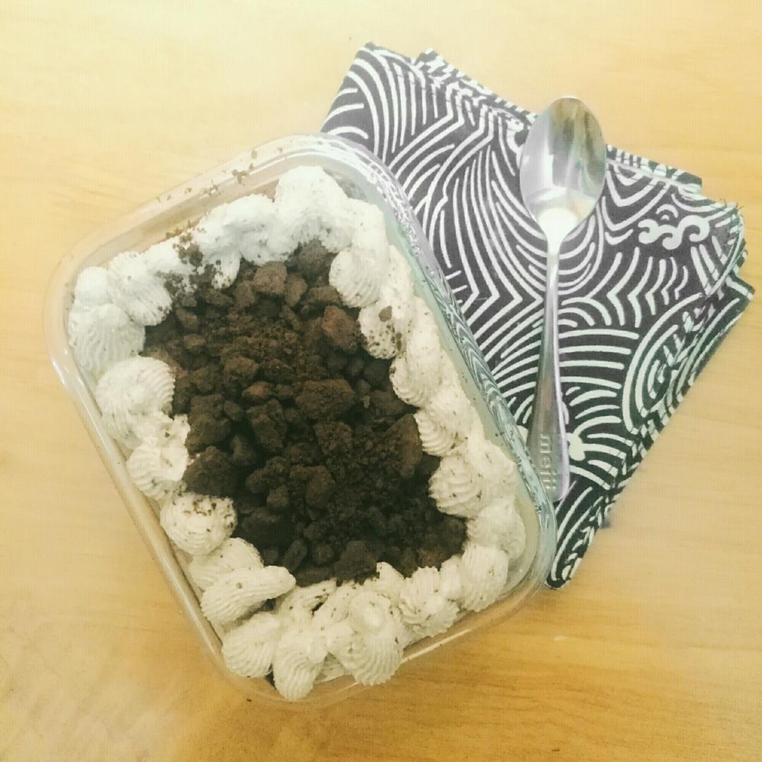 好吃到流泪的奥利奥咸奶油盒子蛋糕