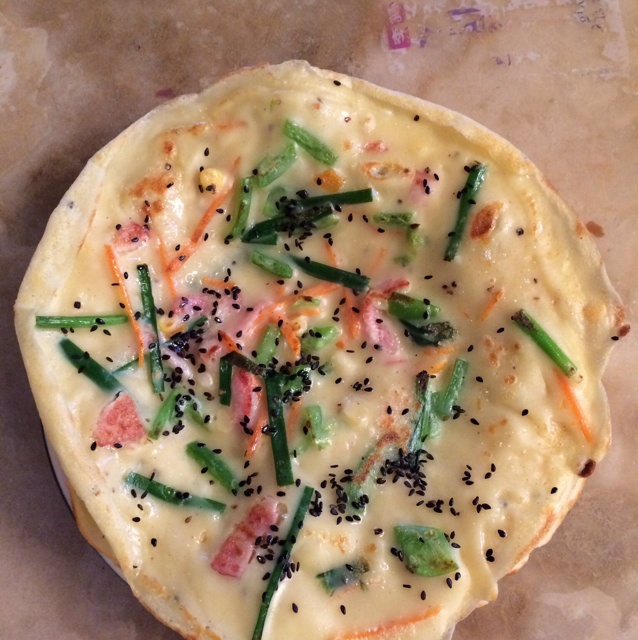 火腿鸡蛋饼