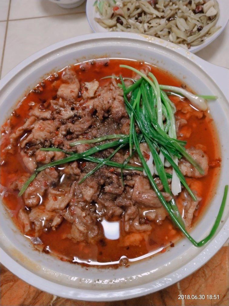 水煮肉片（吃不够的下饭菜）