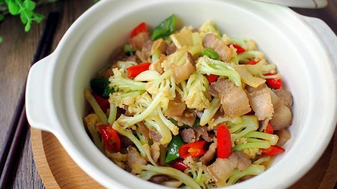 不用去饭店就能吃饭的大盆花菜