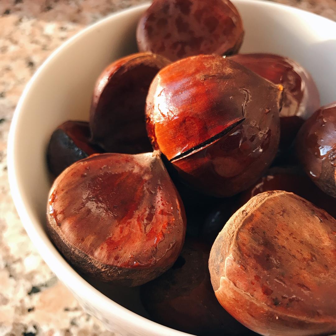 糖炒板栗（电饭锅）