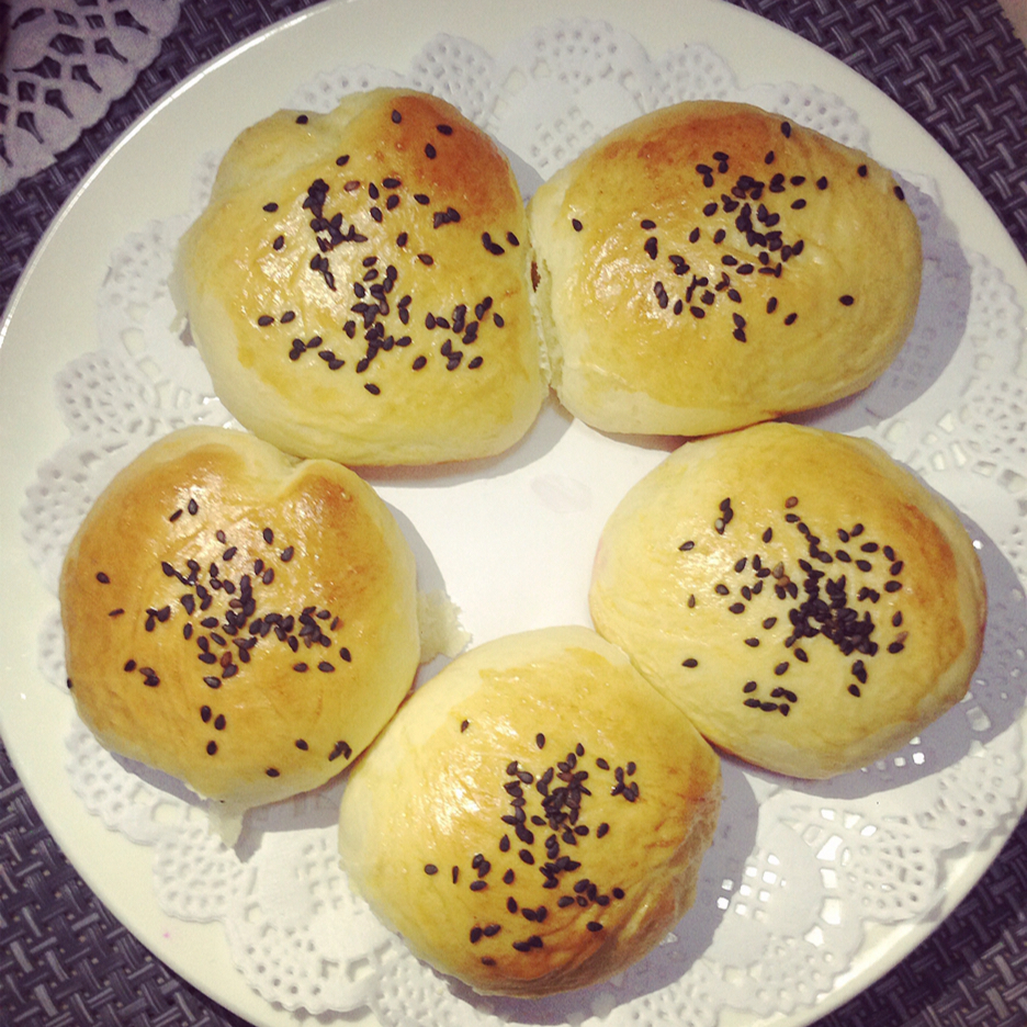 鲜奶油小餐包（一次发酵）